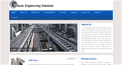 Desktop Screenshot of cabletrays.co.in