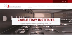 Desktop Screenshot of cabletrays.org
