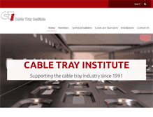 Tablet Screenshot of cabletrays.org